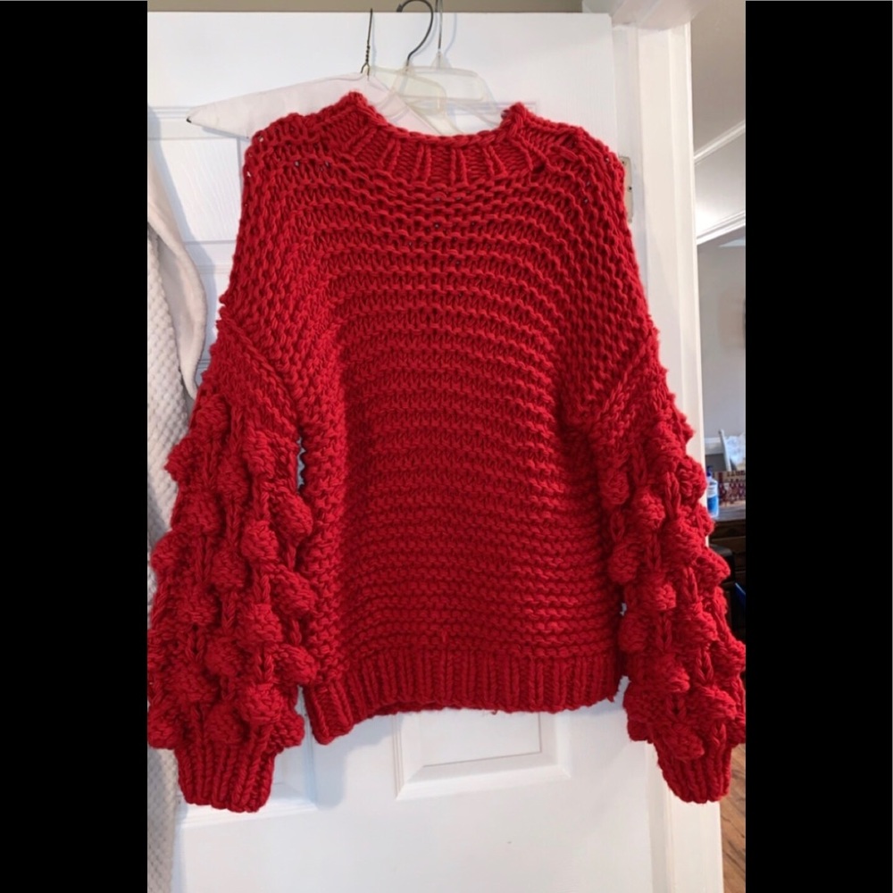 Goodnight Macaroon PomPom sweater